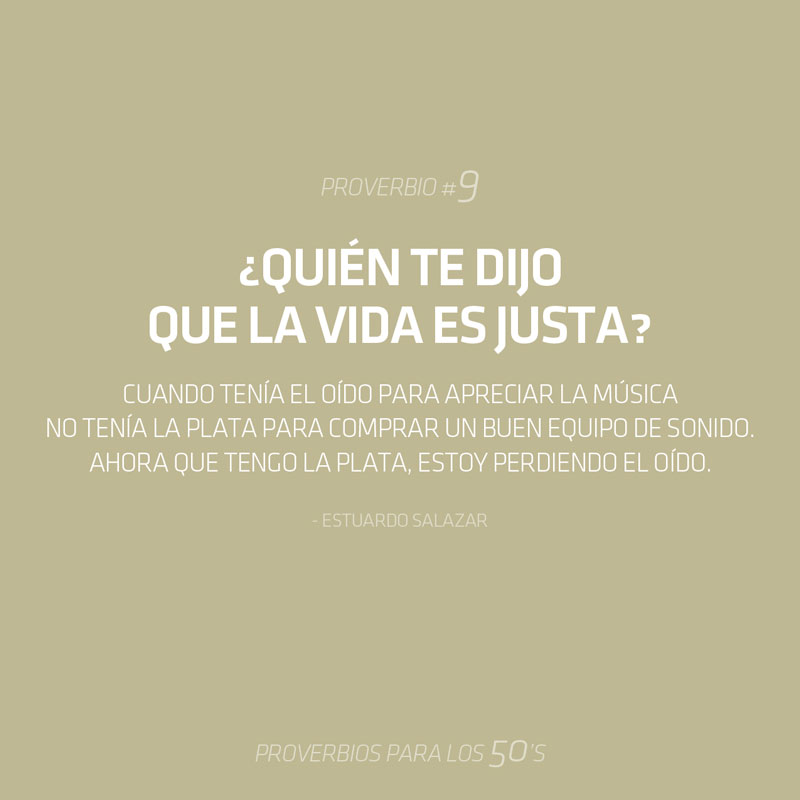 Proverbio # 9